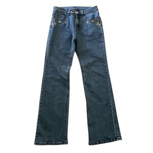 Christine Alexander Swarovski embellished jeans